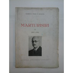  MARTURISIRI   II  (1907-1914)  -  GENERAL  RADU  R. ROSETTI